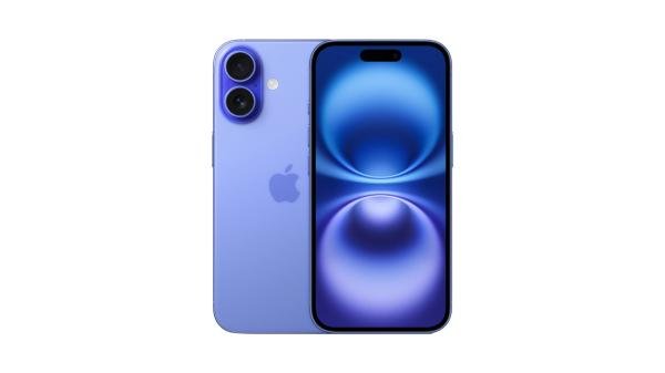 Apple iPhone 16 - 128GB - Blauw